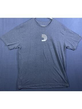 D'Addario Music Guitar Strings Logo T-Shirt Tee Shirt SustainU Recyled USA Sz. L